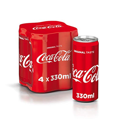 Coca Cola Classica confezione da 4 lattine x cl.33 - Magastore.it