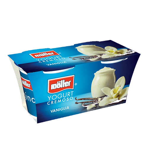 Yogurt Müller alla vaniglia cremoso intero 2 x gr.125 –