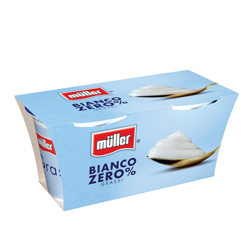 Yogurt Müller Magro 0% Grassi Bianco cremoso 2 x gr.125 –