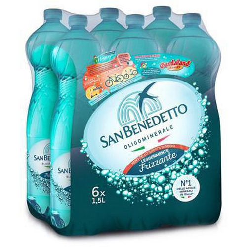 Acqua San Benedetto Naturale – confezione da lt 1 x 12 bottiglie