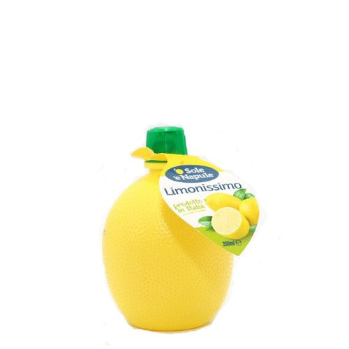 Succo Di Limone Lemonissimo 'O Sole 'E Napule Da 200 Ml. –