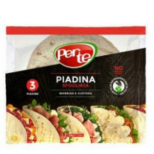 Piadine Sfogliate Classiche PerTe confezione da 3 pz. gr.330 –