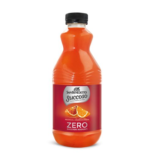 Succo San Benedetto Succoso Zero alla Arancia ed Arancia Rossa da ml.900