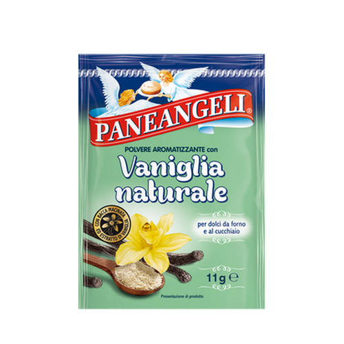 Polvere Aromatizzante con Vaniglia Naturale Per Dolci Paneangeli Gr.11