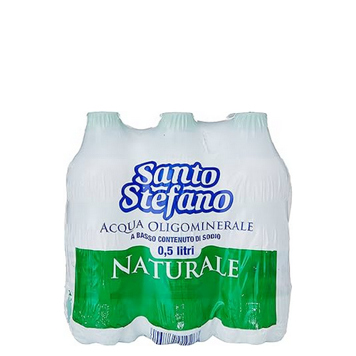 Acqua Santo Stefano Naturale fardello da 6 bottiglie da 50 cl