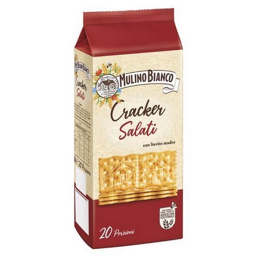 Crackers Mulino Bianco Barilla Salati in Superficie Gr.500