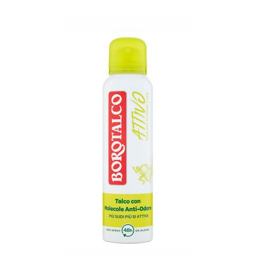 Deodorante Borotalco Robert's Spray Attivo Limone da 150 Ml.