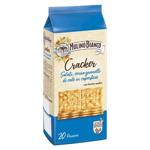 Crackers Mulino Bianco Barilla Senza Sale in Superficie Gr.500