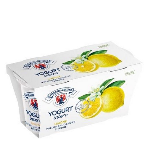 Yogurt Vipiteno Intero Limone 2 x 125 gr.