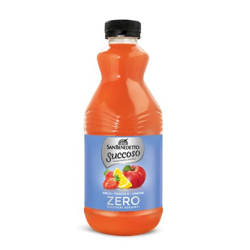 Succo San Benedetto Succoso Zero alla Fragola e Limone da ml.900