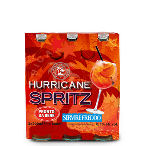 Aperitivo Hurricane Spritz Ready To Drink Confezione Tris x Ml.200