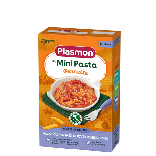 La Mini Pasta Plasmon Pennette dai 10 Mesi Gr.300