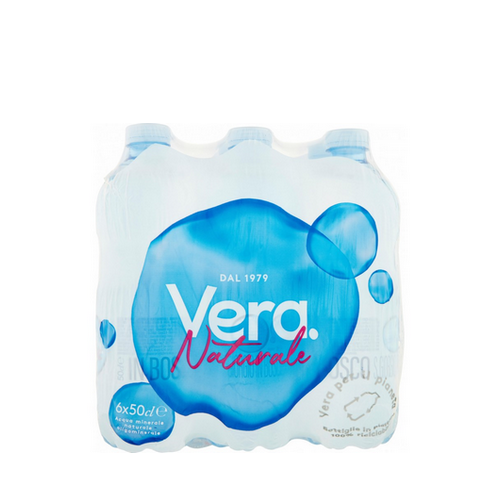 Acqua Vera Naturale fardello da 6 bottiglie da 50 Cl.