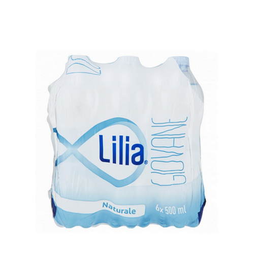 Acqua Lilia Naturale fardello da 6 bottiglie da 50 Cl.