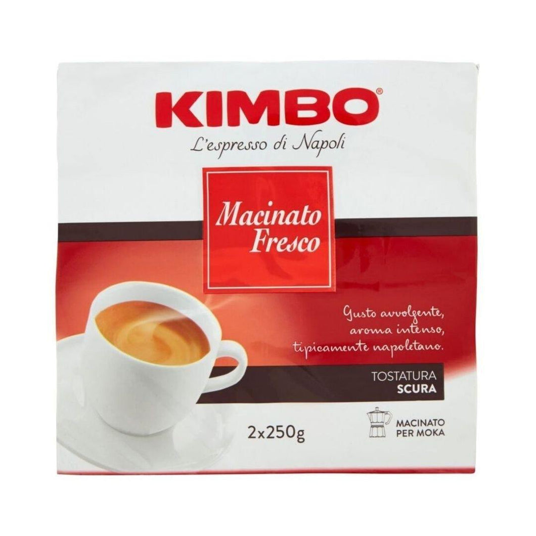 Caffè Kimbo Macinato Fresco 2X250gr. - Magastore.it