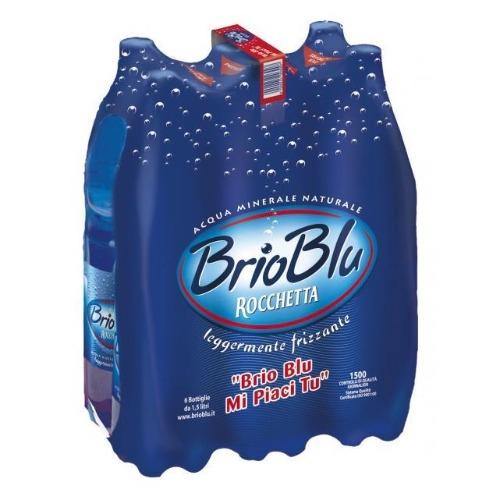 Acqua Brio Blu Rocchetta Leggermente Frizzante fardello da 6 bottiglie da 1.5 lt - Magastore.it