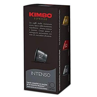 Capsule Caffè Kimbo Espresso Intenso Compatibili Nespresso 10 pz. - Magastore.it