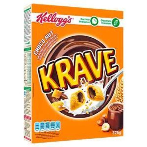 Cereali Kellogg's Krave Choco Nut Da 410 Gr. - Magastore.it