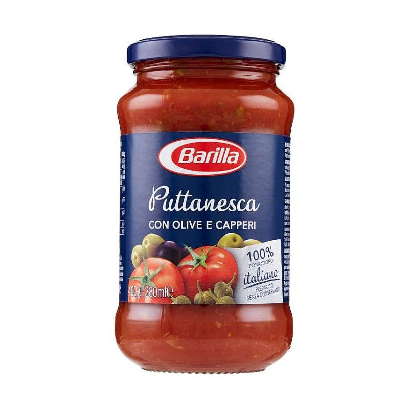 Sugo Alla Puttanesca Barilla Da 400 Gr. - Magastore.it