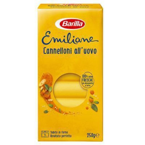 Emiliane Barilla Cannelloni all'Uovo gr.250 - Magastore.it