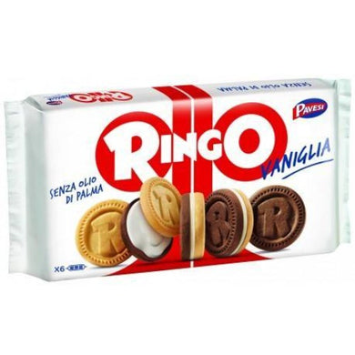Biscotti Ringo Pavesi alla vaniglia multipack da gr.330 - Magastore.it