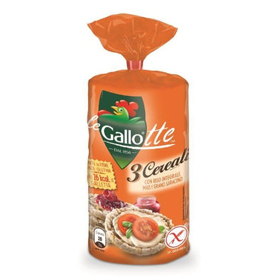 Gallete Gallo Le Gallotte Ai 3 Cereali Da 100 Gr. - Magastore.it