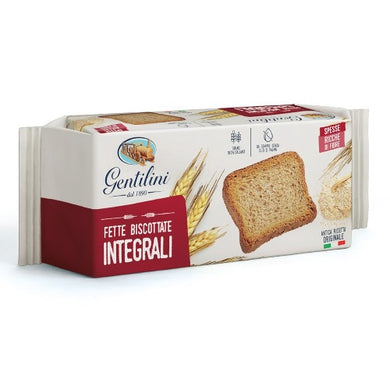 Fette Biscottate Gentilini Integrali Da 185 Gr. - Magastore.it
