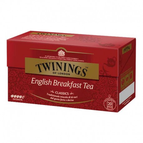 Twinings English Breakfast Tè 25 Filtri - Magastore.it