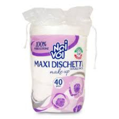 Dischetti Struccanti In Cotone Maxi Double Face Noi&Voi Da 40 Pcs. - Magastore.it