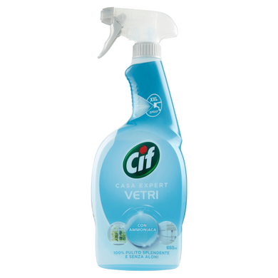 Cif Spray Vetri Con Ammoniaca Da 650 Ml. - Magastore.it