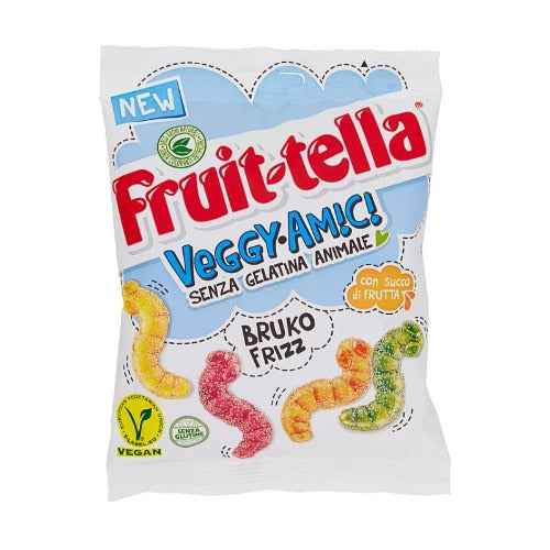 Fruittella Bruko Frizz Senza Gelatina Animale Vegan in Busta 90g - Magastore.it