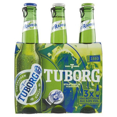 Birra Tuborg Tris x cl.33 - Magastore.it