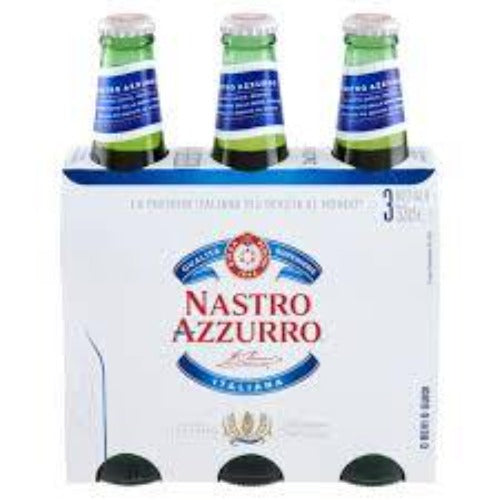 Birra Nastro Azzurro Peroni 3 Conf. Da 33 Cl. - Magastore.it
