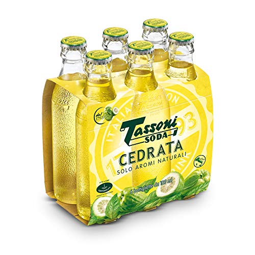 Cedrata Tassoni Soda 6 Bottigliette da 180ml - Magastore.it