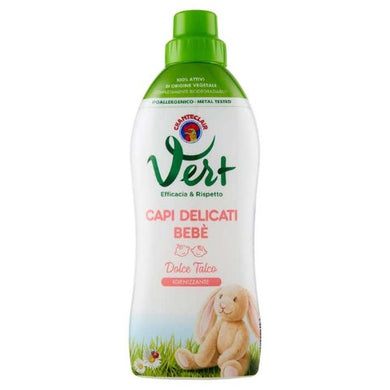 Chanteclair Vert Detergente Liquido Igienizzante Per Capi Delicati Bebè Al Talco Da 750 Ml. - Magastore.it