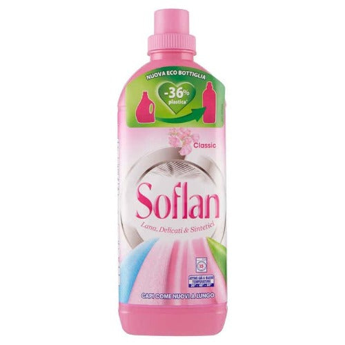 Soflan Classic Detergente Liquido Per Lana,Delicati & Sintetici Da 15 Lavaggi - Magastore.it