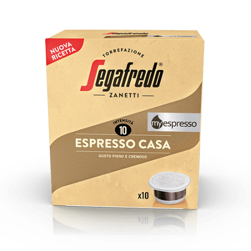 Capsule Caffè Segafredo Espresso Casa Per Macchine MyEspresso 10 Caps. - Magastore.it