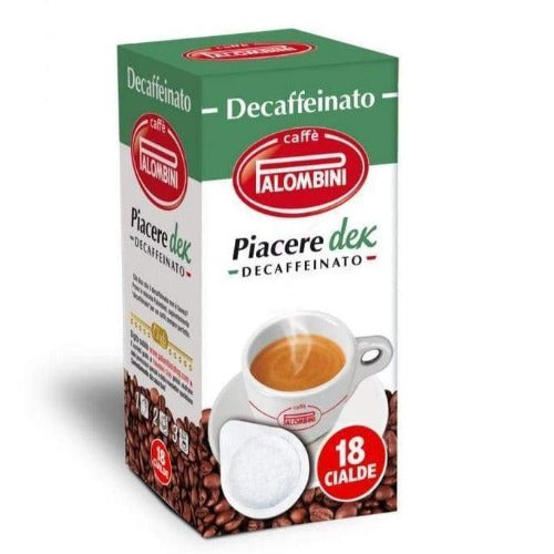 Cialde Caffè Palombini Decaffeinato Piacere Dek Da 18 Cialde. - Magastore.it
