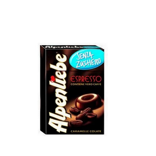 Caramelle Alpenliebe Espresso senza Zucchero in Scatola 49g - Magastore.it