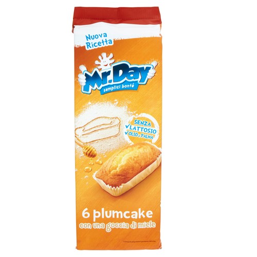 Merendine Mr.Day Vincenzi Plumcake confezione da 6 pz. - Magastore.it