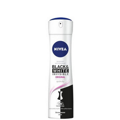 Deodorante Spray Nivea Black&White Invisible Original Da 150 Ml. - Magastore.it