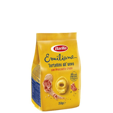 Tortellini All'Uovo Emiliane Barilla Con Prosciutto Crudo Da 250 Gr. - Magastore.it