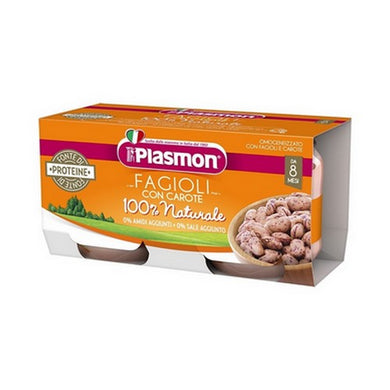 Omogeneizzati Plasmon ai Fagioli con Carote - Magastore.it