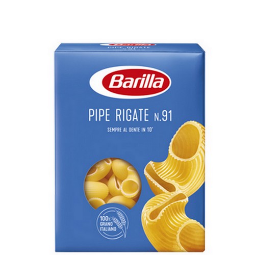 Pasta Barilla Pipe Rigate N.91 gr.500 - Magastore.it