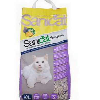 Lettiera Naturale Per Gatti Sanicat Super Plus Da 10 Lt. - Magastore.it