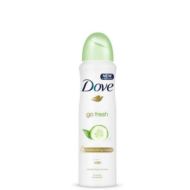 Deodorante Spray Dove Go Fresh Al Cetriolo E Té Verde Da 150 Ml. - Magastore.it