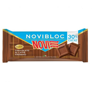 Cioccolato Novi Al Latte Finissimo Novibloc Tavoletta Da 150 Gr. - Magastore.it