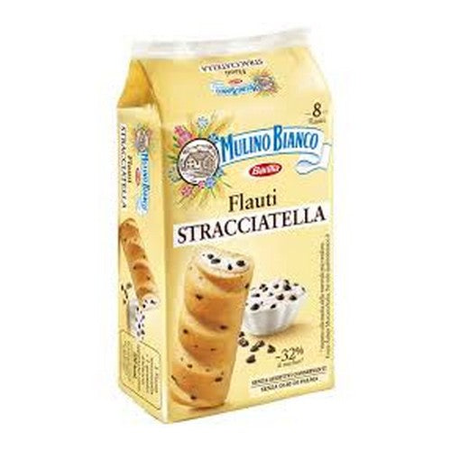 Merendine Mulino Bianco Flauti alla Stracciatella da 8 pz. - Magastore.it