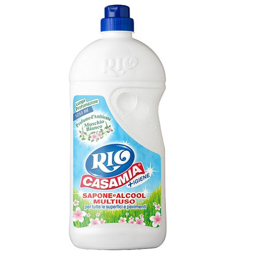 Rio Casa Mia Muschio Bianco Detergente Multisuperfici Con Alcool Da 1.250 Ml. - Magastore.it