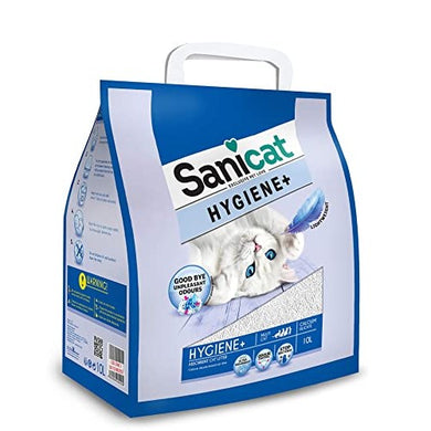 Lettiera Naturale Per Gatti Sanicat Hygiene Plus Da 10 Lt. - Magastore.it